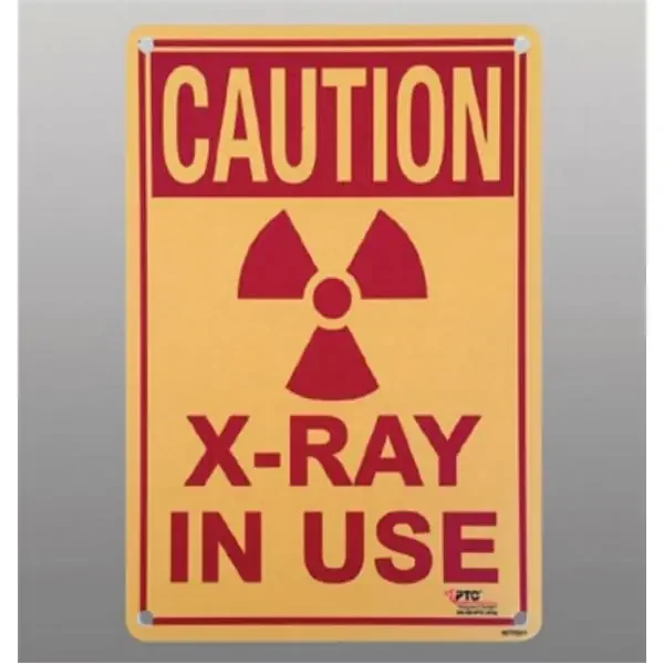 HPTC Sign Caution Radiation Ea – CRS