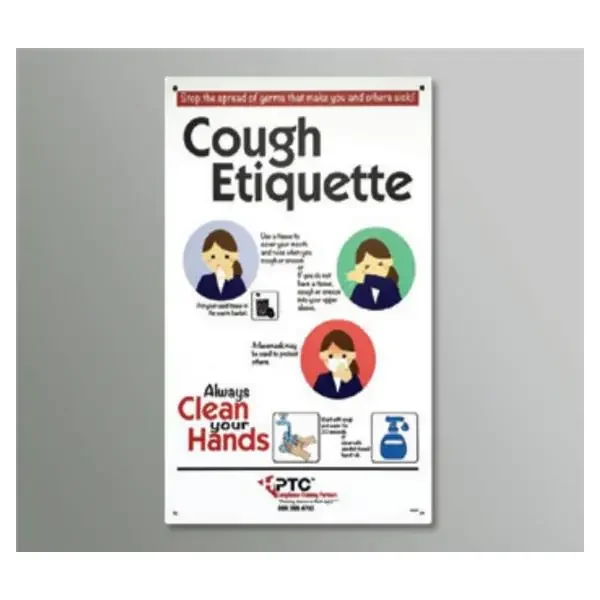 HPTC Sign Educational Cep Coughing Etiquette Ea – CEP