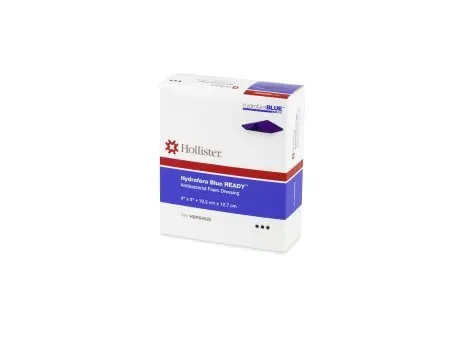 Hydrofera Hydrafera Blue READY Antibacterial Foam Dressing 4 X 5 Inch Rectangle Non-Adhesive without Border Sterile – HBRS4520