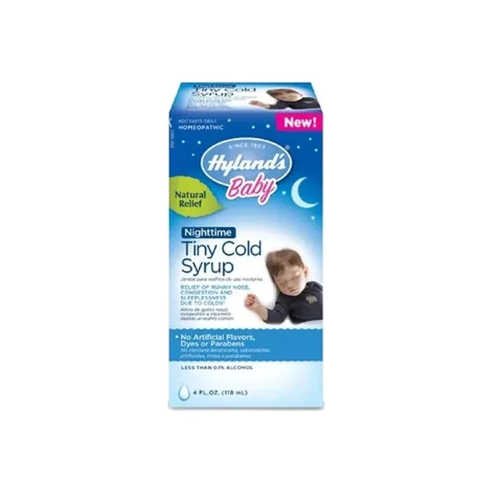 Hyland’s Baby Nighttime Tiny Cold Syrup, 4 Oz