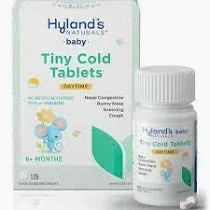Hyland’s Baby Tiny Cold Tablets, 125 Ct