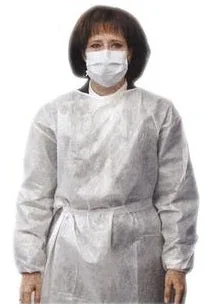 Impervious Gown Regular, White – Package of 10