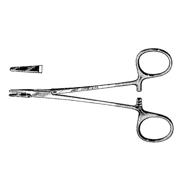 Integra Miltex Inc Needle Holder Halsey Carb-Bite 5-1/4″ Smooth Ea – 121-120