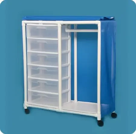 IPU Garment Rack Teal Mesh – VL GR66