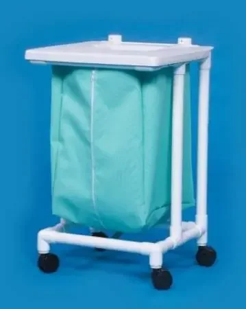 IPU Jumbo Single Hamper with Bag 4 Casters 55 gal. – JH41 FP