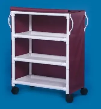 IPU Linen Cart with Cover Casters, 4 Inch 45 Lbs – KD LC36 – 3