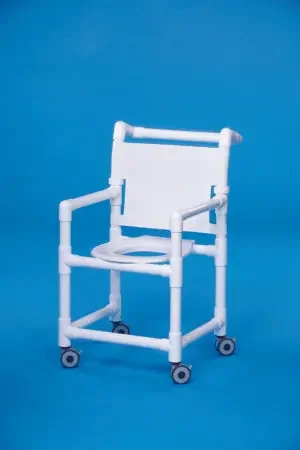 IPU Original Shower Chair Fixed Arm PVC Frame Mesh Back – SC9200