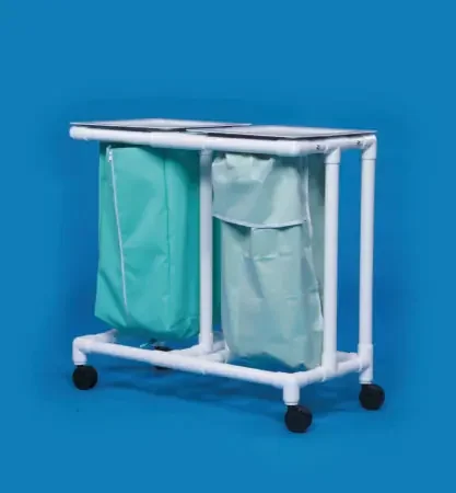 IPU Select Double Hamper with Bags 4 Casters 39 gal. – ELH02
