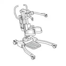 Joerns Healthcare Knee Pad Bracket – 0Y0673