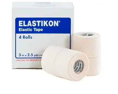Johnson & Johnson Consumer Elastikon Elastic Tape Cotton 3 Inch X 2-1/2 Yard White NonSterile – 10381370051753