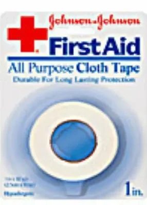 Johnson & Johnson Consumer Zonas Athletic Tape Porous Cotton 1 Inch X 10 Yard White NonSterile – 381370051046