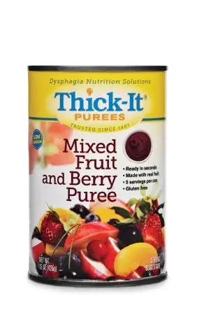 Kent Precision Foods Thick-It Puree 15 oz. Can Mixed Fruit and Berry Flavor Ready to Use Puree – H316-F8800