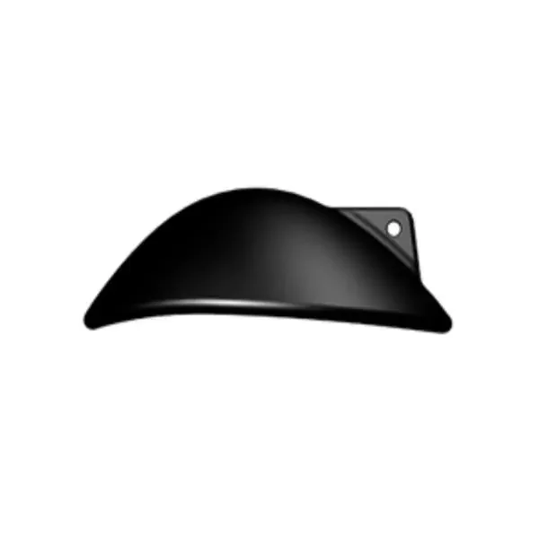 Kentek Corporation Shield Eye 28-1/2X25-1/2Mm 1Mm Thick Black Large Plastic Reusable Ea – PAT-23-206HB
