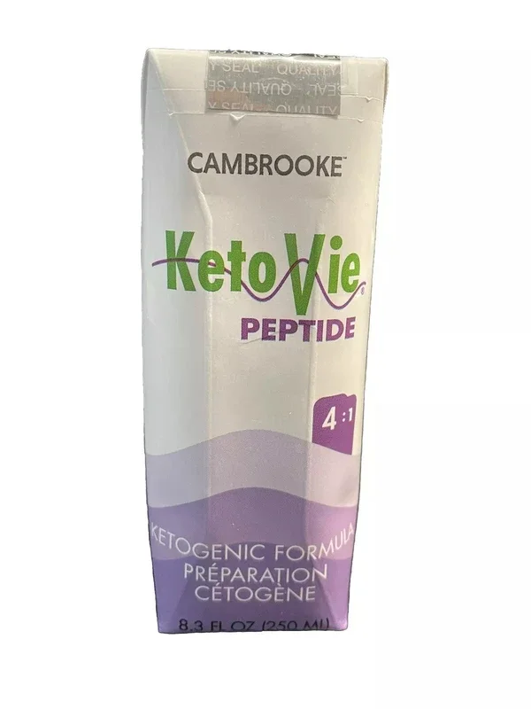 Ketovie 4:1 Ready To Drink Nutrionally Complete Ketogenic Formula 8.3 Oz, Unflavored