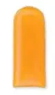 Key Surgical Instrument Tip Protecting Cap 0.375 X 1 Inch, Orange Tint, Flat Shape – 39143