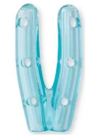 Key Surgical Instrument Tip Protecting Cap 0.75 L X 0.078 W Inch, Blue Tint, With Vent, Twin, Sterile, Disposable – 37321