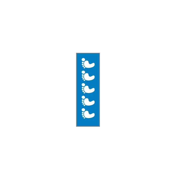 Key Surgical Sheet Tape (Blue-FOOTPRINTS) – T-713-02