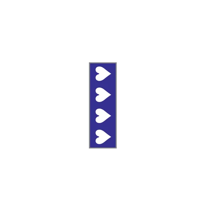 Key Surgical Sheet Tape (Purple-HEARTS) – T-701-06