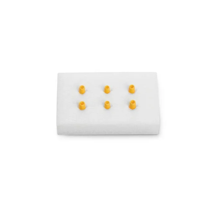 Key Surgical Suture Booties (.062″ x .437″), Yellow – VB-1315-3