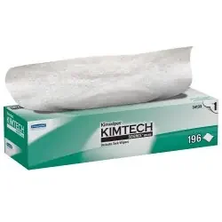Kimberly Clark KIMTECH SCIENCE Kimwipes Delicate Task Wipe Light Duty White NonSterile 1 Ply Tissue 11-4/5 X 11-4/5 Inch Disposable – 34133