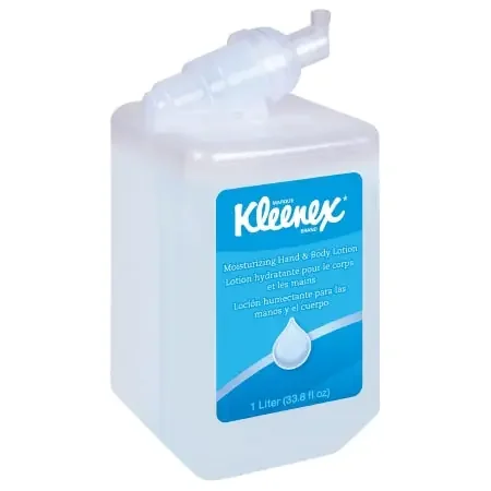 Kimberly Clark Kleenex Hand and Body Moisturizer 1,000 mL Dispenser Refill Bottle Scented Lotion – 35362