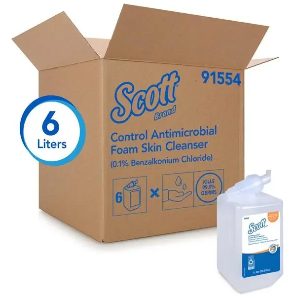 Kimberly Clark Professional Soap Antibacterial Foam Kleenex 1000 Ml Refill Fruit 6/Ca – 91554