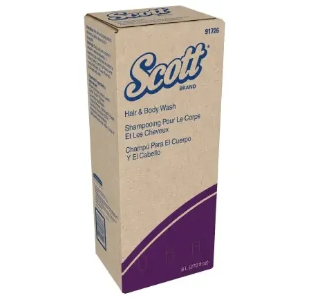 Kimberly Clark Scott Shampoo and Body Wash 8 Liter Dispenser Refill Bottle Scented – 91726