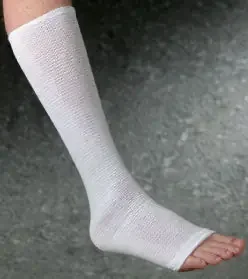 Knit-Rite Compressogrip Tubular Support Bandage 5 Inch X 11 Yard 20 to 25 mmHg Pull On White NonSterile – 6S762805