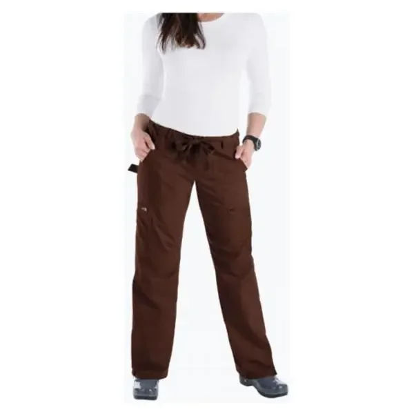 koi Design Pant Scrub 701 Womens 2X Large Petite Espresso Ea – 701P-52-2XL