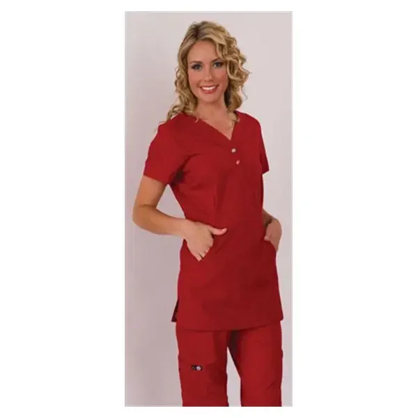 koi Design Shirt Scrub 175 Justine Womens Large Ruby Ea – 175-22-L