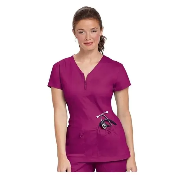 koi Design Shirt Scrub Mackenzie Womens Large Raspberry Ea – 204-73-LARGE