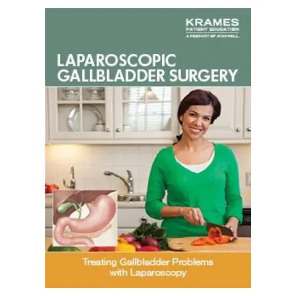Krames Communications Booklet Educational Laparoscopic Gallbladder Surgery Each – 11967