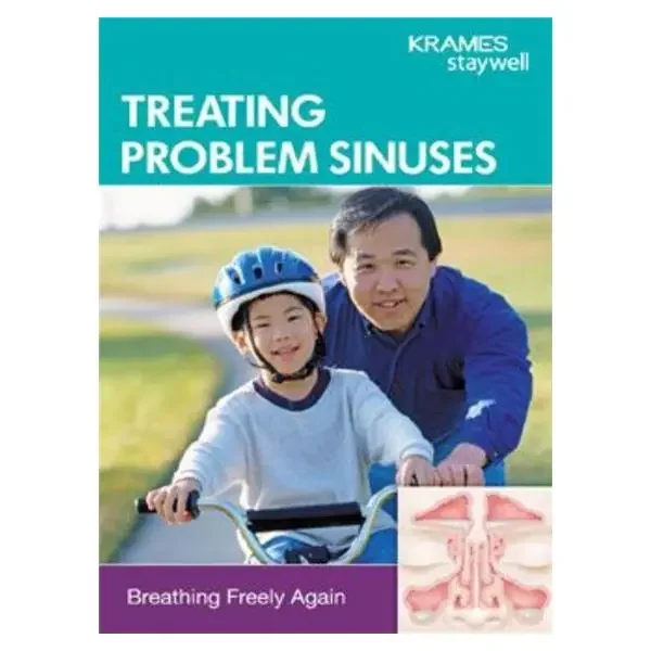 Krames Communications Booklet Educational Treating Problem Sinuses Breathing Freely Again Eng Each – 11936