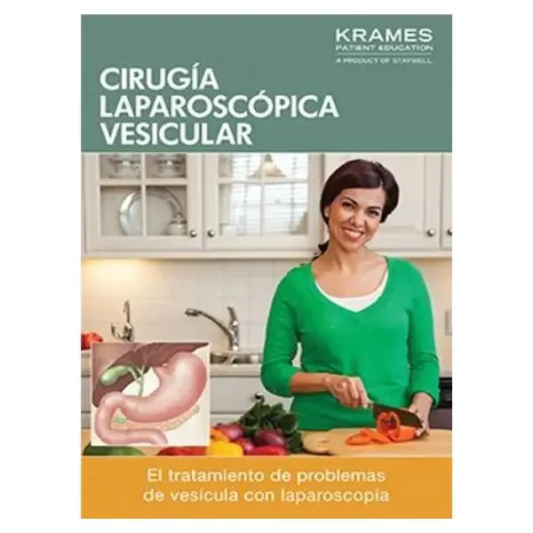 Krames Communications Booklet Patient Understanding Laparoscopic Gallbladder Surgery Spanish Each – 12070