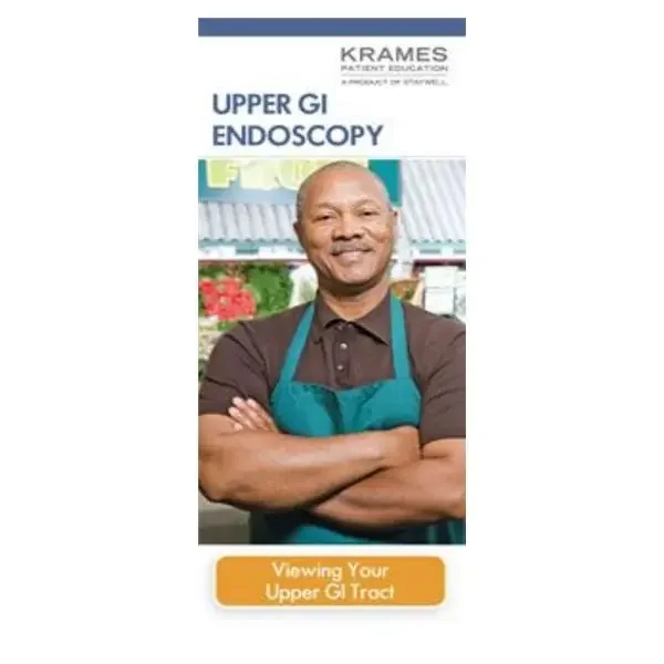 Krames Communications Brochure Educational Upper Gi Endoscopy Viewing Your Upper Gi Tract Spnsh 50/Pk – 940391