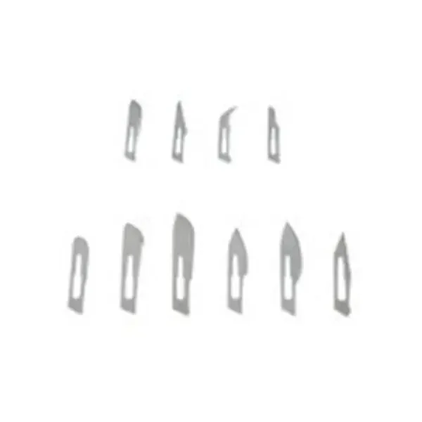 Lab Pulse Med/Energy Beam Sci Blade Surgical 24 Carbon Steel Sterile Disposable 100/Bx – LP9324