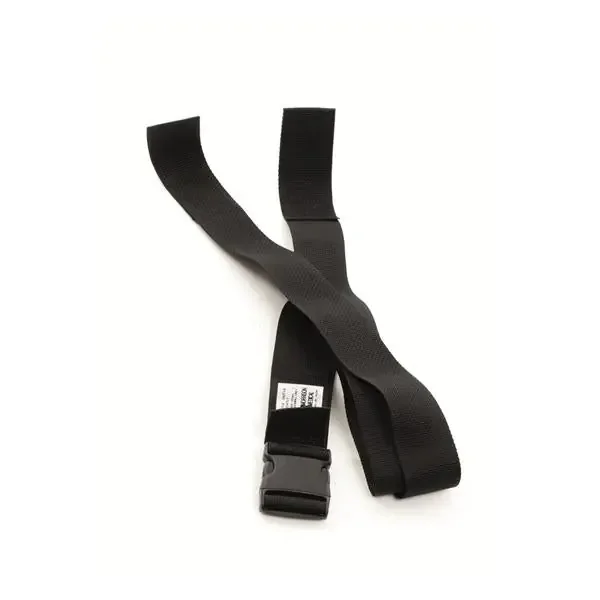 Laerdal Medical Corp Strap Restraint 5‘ 2 Piece Hook And Loop, Quick-Release Buckles Black Ea – 982512