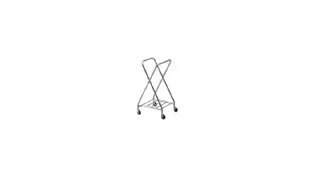 Lakeside Manufacturing Lakeside Hamper Stand Rolling Folding Adjustable Open Top Without Lid – 4518