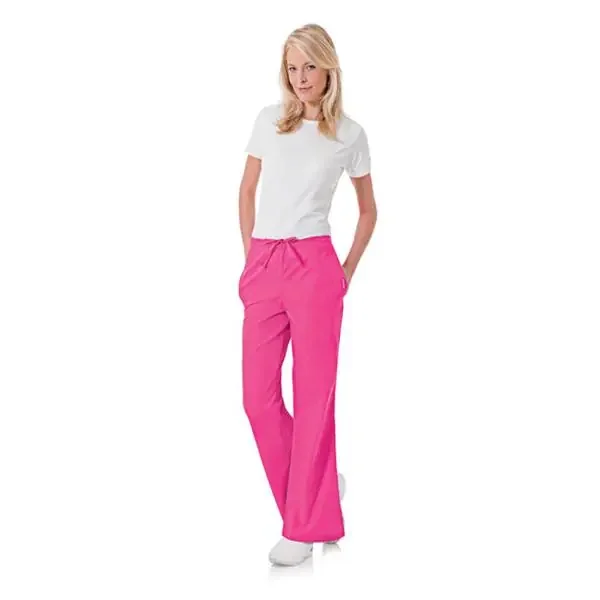 Landau Uniforms Pant Scrub 8335 Womens Large Carnation Pink Ea – 8335-PACP-L