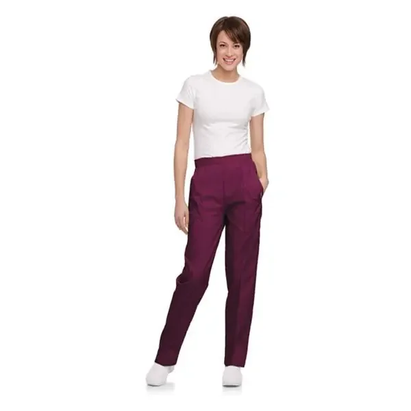 Landau Uniforms Scrub Pant 8320 Womens 2X Large Petite Wine Ea – 8320-RWP-P2X