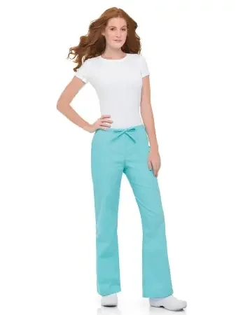 Landau Uniforms Scrub Pants Medium / Petite White Female – 8335WWYMEDPETITE