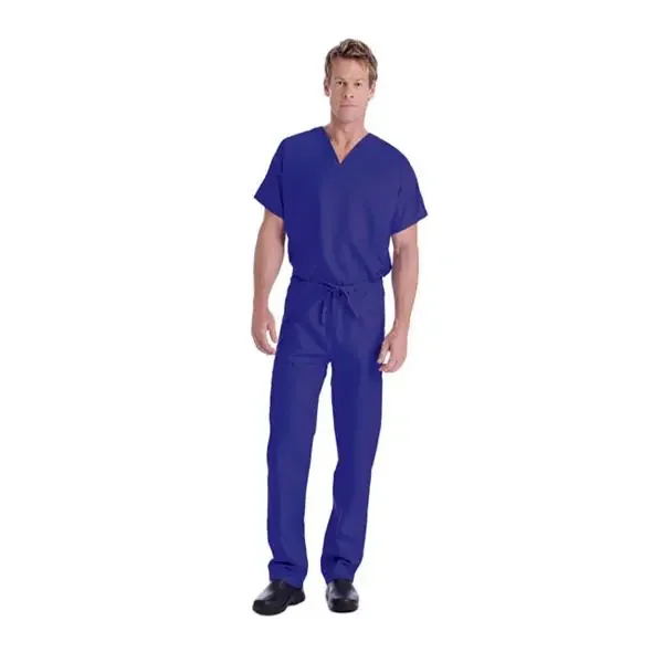 Landau Uniforms Shirt Scrub 7502 Unisex 4X Large Grape Ea – 7502-RPP-4XL