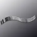 LDI Suture Needle Serpentine Double Curved Cutting Edge Needle Cutting Edge Type Size 1 Needle – 819-1