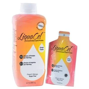 Liquicel Liquid Protein, Peach Mango, 32 Oz. Bottle