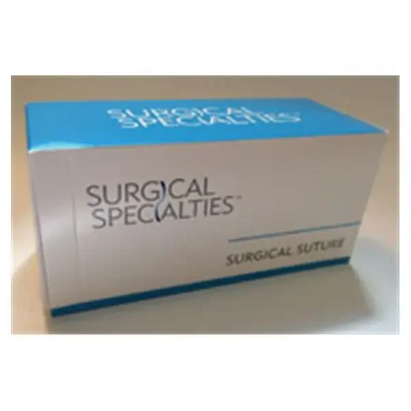 Look/Div Surgical Specialties Suture 3-0 Polyester Hrt-17 Polyviolene Green 12″ Braid 12/Bx – F872N