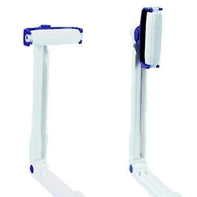 Lotion applicator, with folding handle, 14.5 inch long, 8 inch when folded