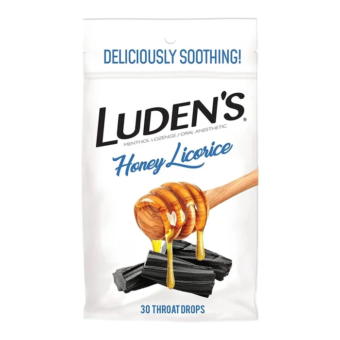 Luden’s® Throat Drops Honey Licorice