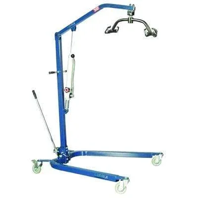 Lumex Hydraulic Powered Patient lift – 6 point cradle – black/silver: