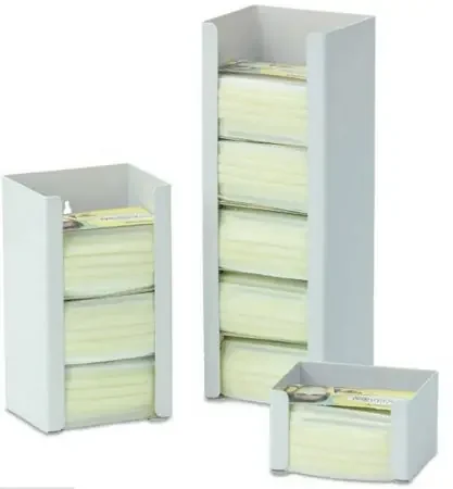 Market Lab Inc PPE Dispenser White ABS Plastic 1 Box Surface Mount – 881