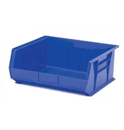 Market Lab Inc Storage Bin Blue Polymer 16-1/2 X 14-3/4 X 7 Inch – 6006-BL